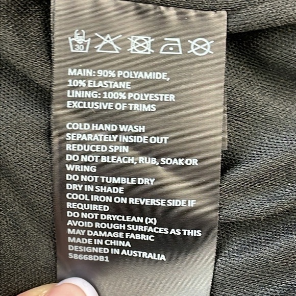 New Bardot Chameleon Lace Midi Dress In Black Strappy Open Back Sz S - Picture 14 of 16